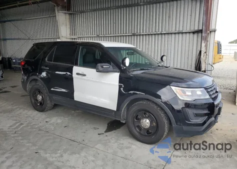 2016 Ford Explorer Police Interceptor из США, поврежденный, VIN 1FM5K8ARXGGB12992